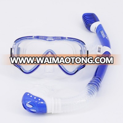 Liquid silicone kids snorkeling set