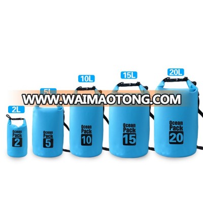 Good Quality Waterproof Ocean Pack Dry Bag PVC material