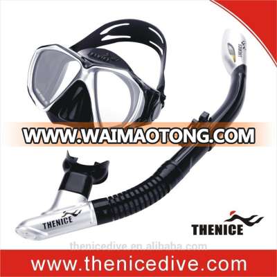 Best quality Thenice Full dry travelling diving equipment snorkel set