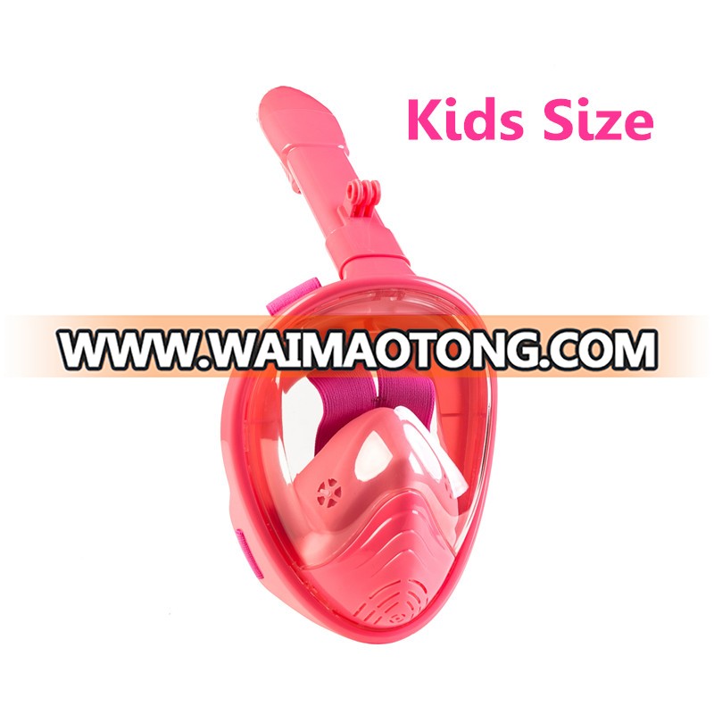 Full Face Snorkel Mask Kids Snorkel Full Face Scuba Diving Mask